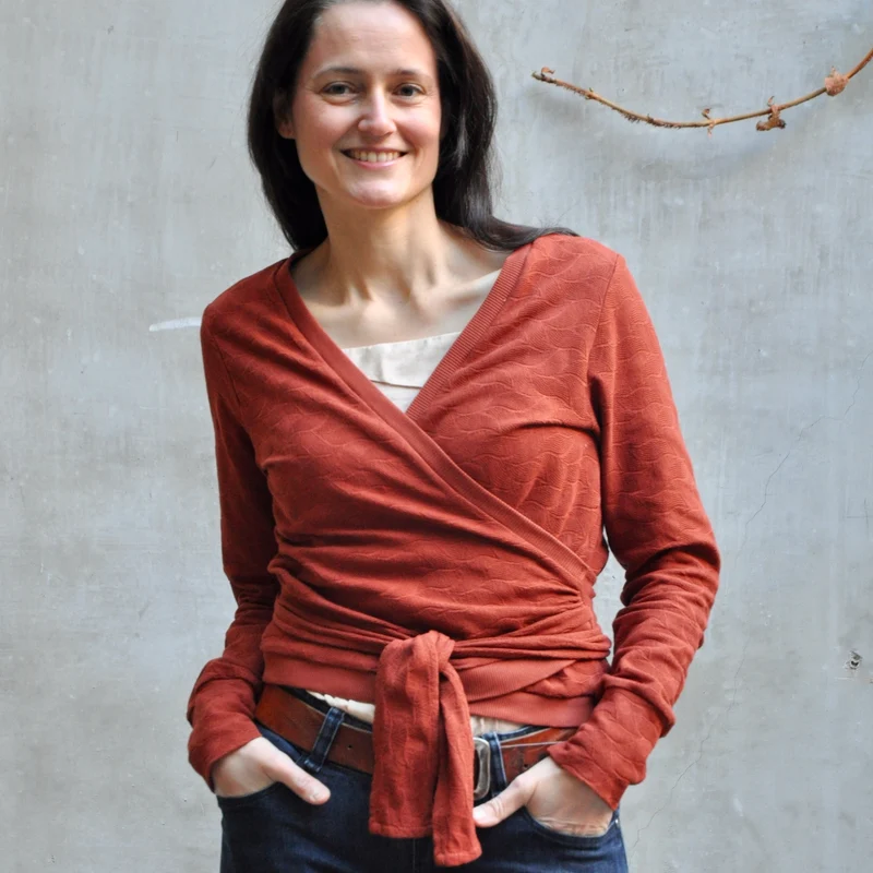 Schnittmuster Ebook Wickeljacke Douceur