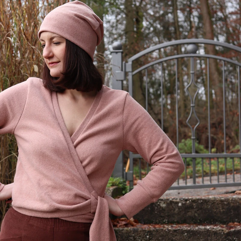Schnittmuster Ebook Wickeljacke Douceur