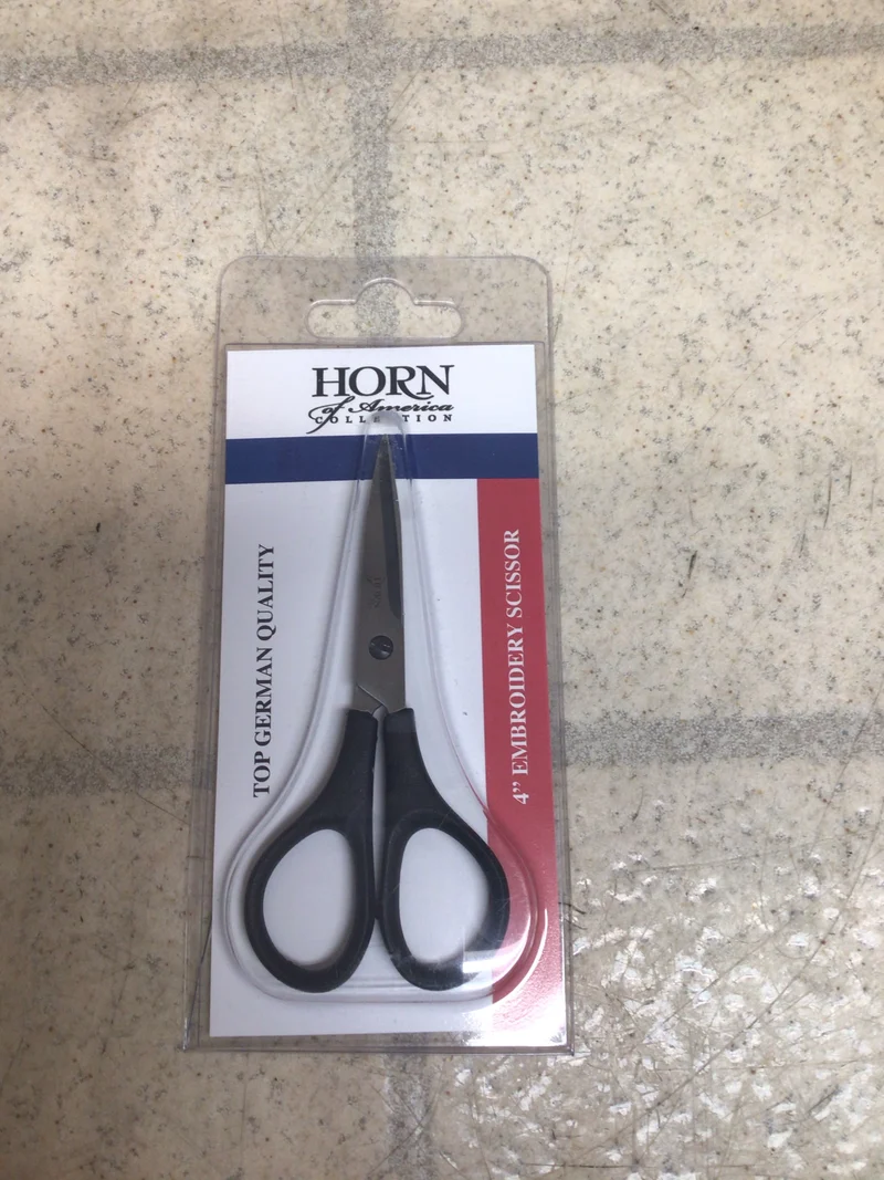 Best scissors Jeff’s favorite Horn of America 4” embroidery scissors German Quality B3