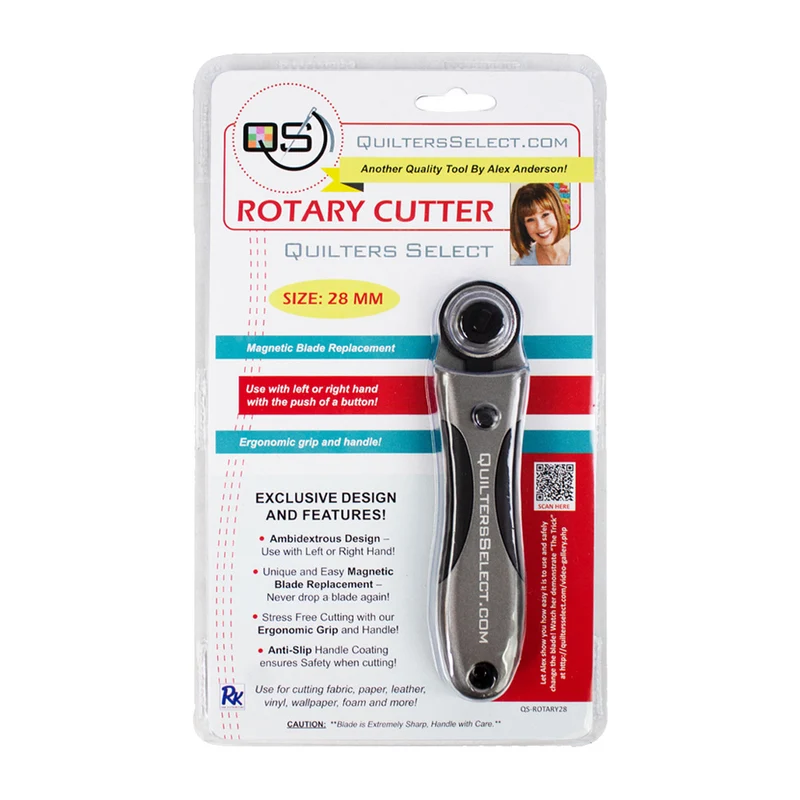 28 mm Rotary Cutter Quilters Select SF