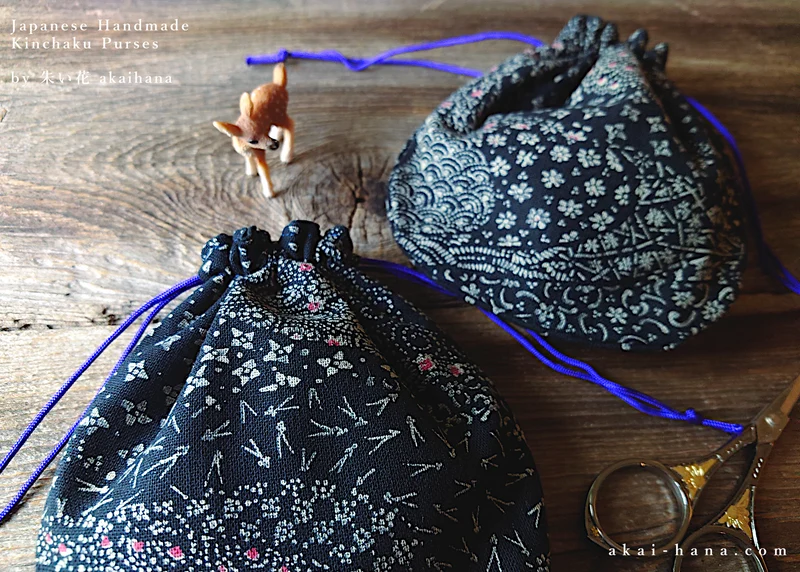 Japanese Handmade Temari Kinchaku Purse ⦿kpjf1014