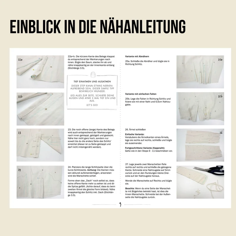Schnittmuster Ebook Hemdbluse Jolie