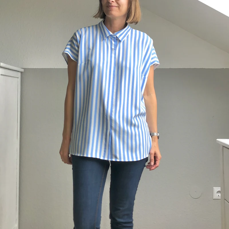 Schnittmuster Ebook Hemdbluse Jolie