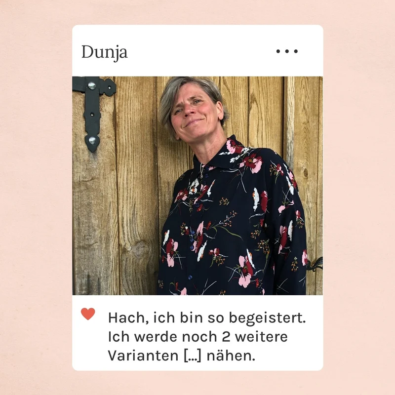 Schnittmuster Ebook Hemdbluse Jolie