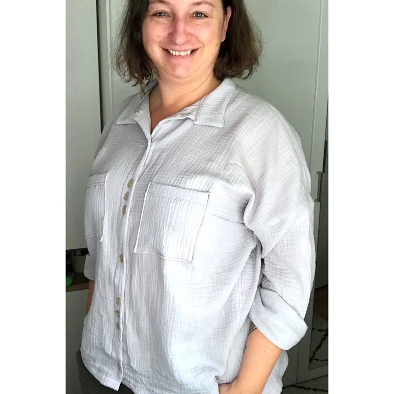 Schnittmuster Ebook Hemdbluse Jolie