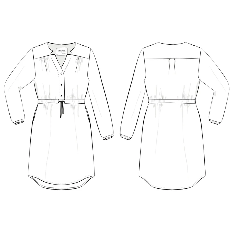 Schnittmuster Ebook Kleid/Bluse Emma