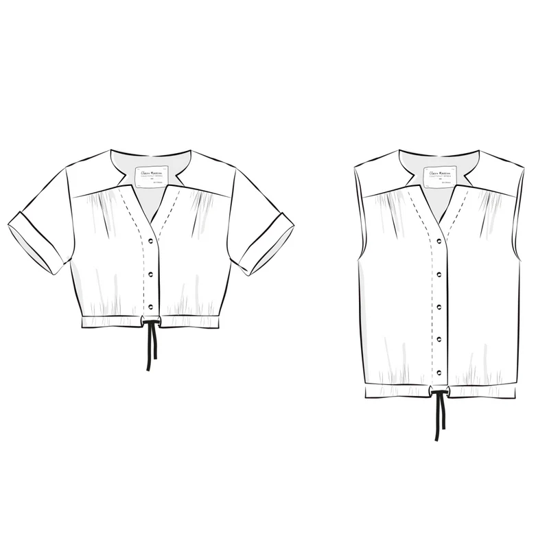Schnittmuster Ebook Kleid/Bluse Emma