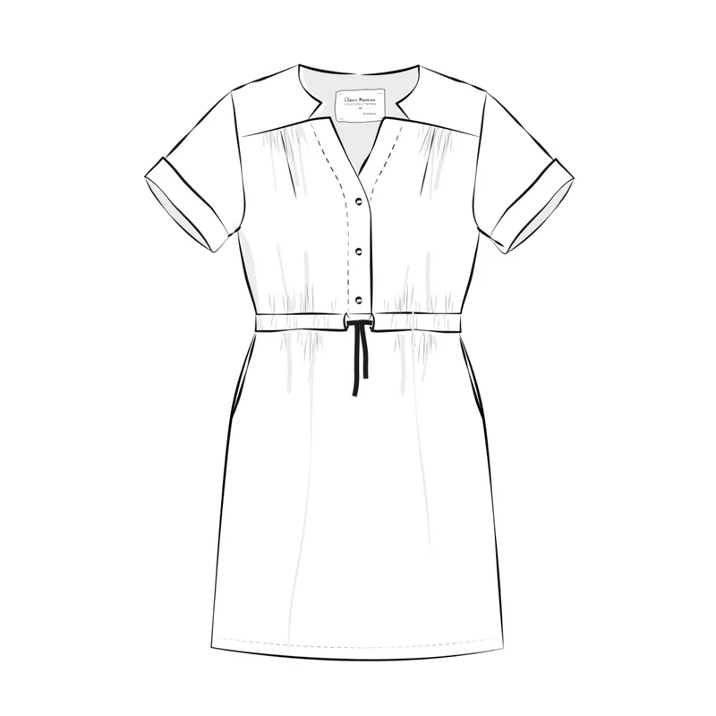 Schnittmuster Ebook Kleid/Bluse Emma