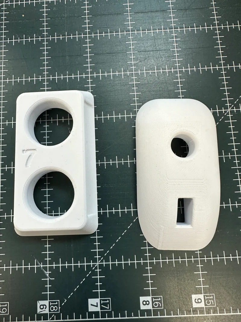 .7 series knob & bobbin winder protector set White B112