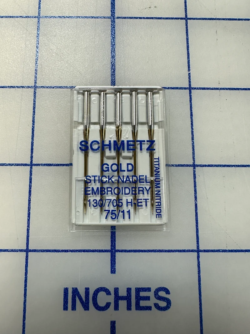 Gold Embroidery needles 75/11 size B153