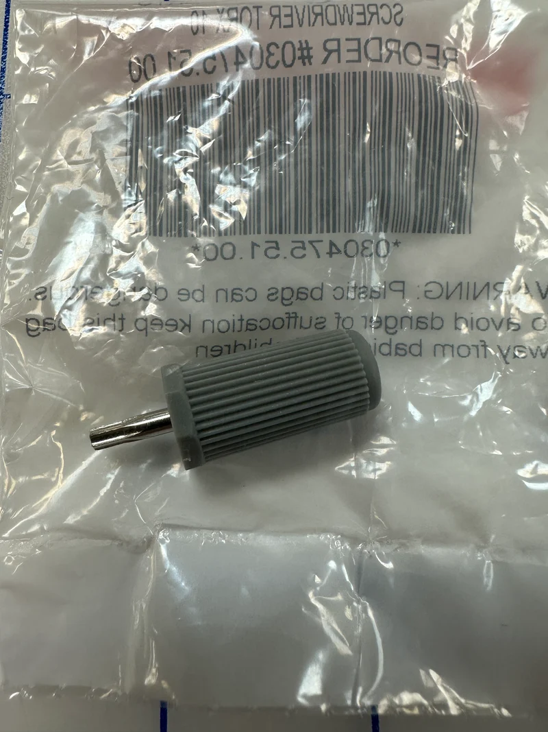 Bernina needle screwdriver torx 10 B48