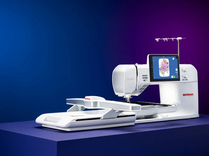 BERNINA 990 PRO mit SDT-XL - Stickmodul