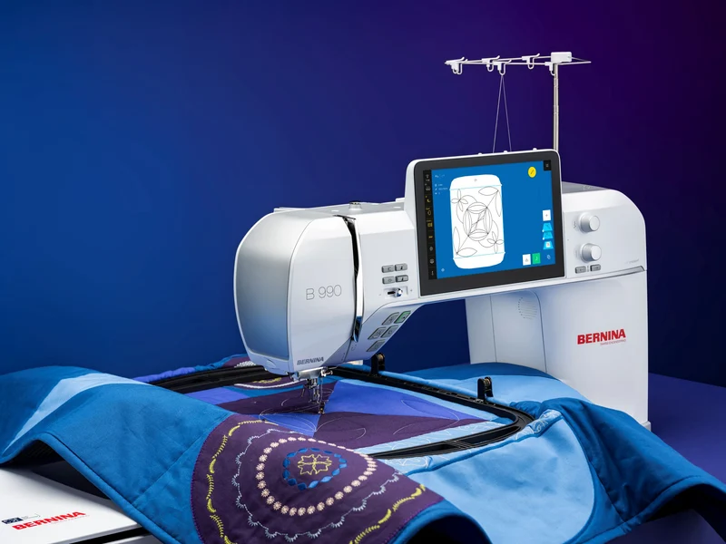 BERNINA 990 PRO mit SDT-XL - Stickmodul
