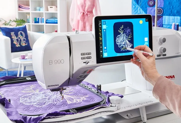 BERNINA 990 PRO mit SDT-XL - Stickmodul