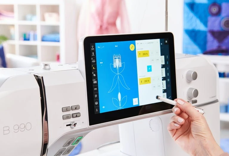 BERNINA 990 PRO mit SDT-XL - Stickmodul