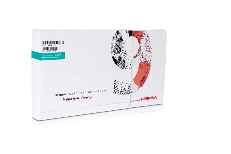 BERNINA V9 DesignerPlus Update für Editor/Designer V6-V8 (inkl. WiFi-Gerät)