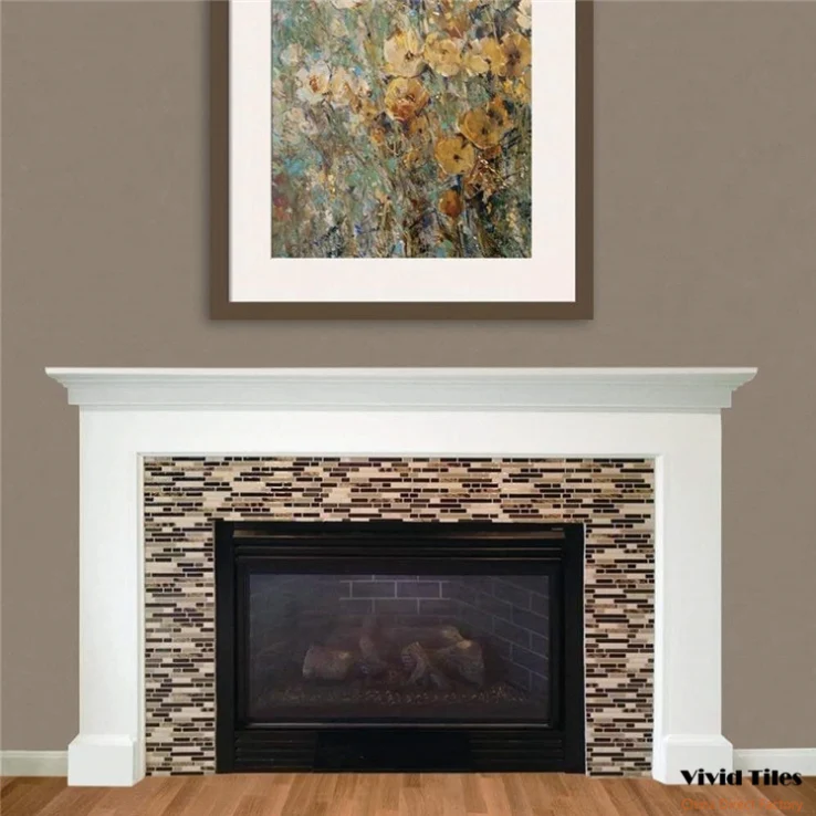 3D Mosaic Tile Self-adhesive Stickers(4 PCS)