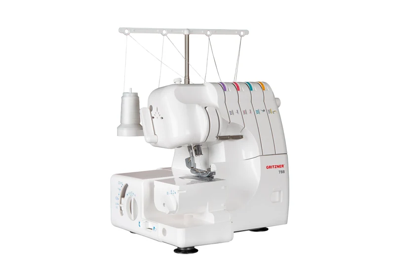 Gritzner 788 Overlock - 2/3/4-Faden mit Freiarm & LED