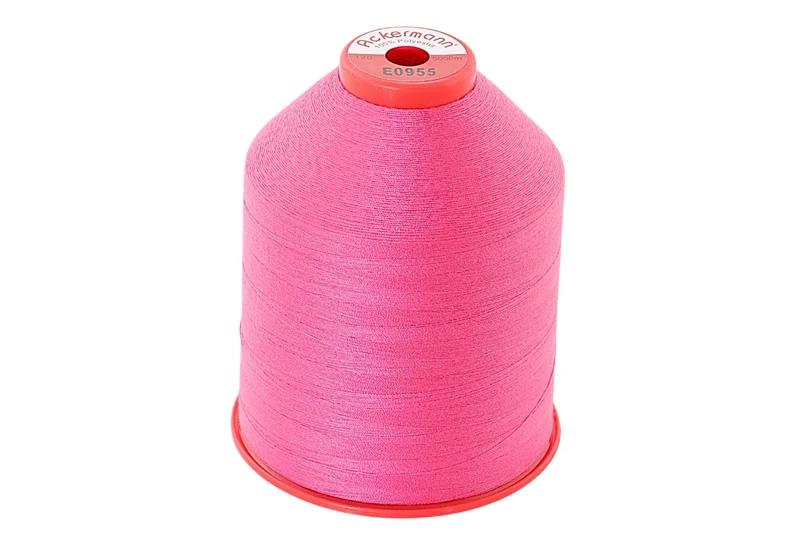 1x 5.000m ACKERMANN ELEGANT 120, 100% Polyester, Stärke 120, Farbauswahl
