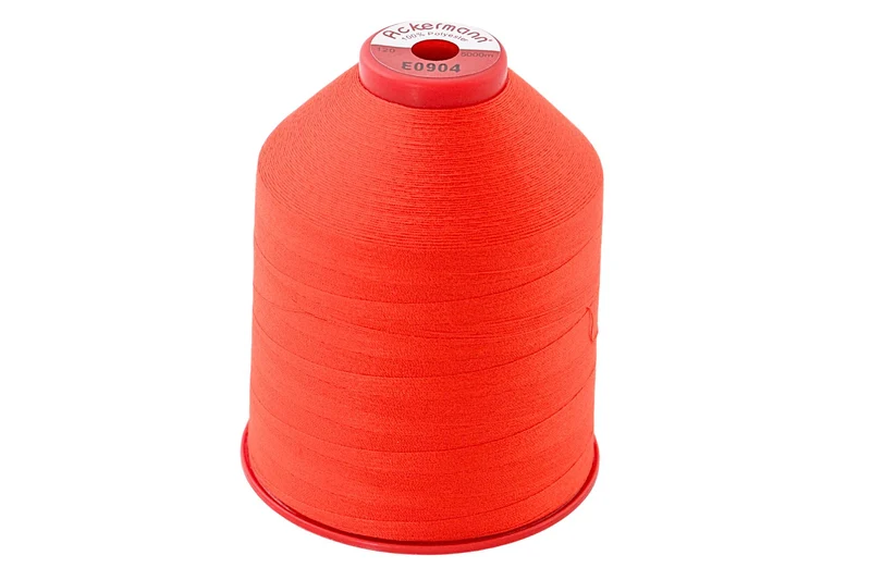 1x 5.000m ACKERMANN ELEGANT 120, 100% Polyester, Stärke 120, Farbauswahl