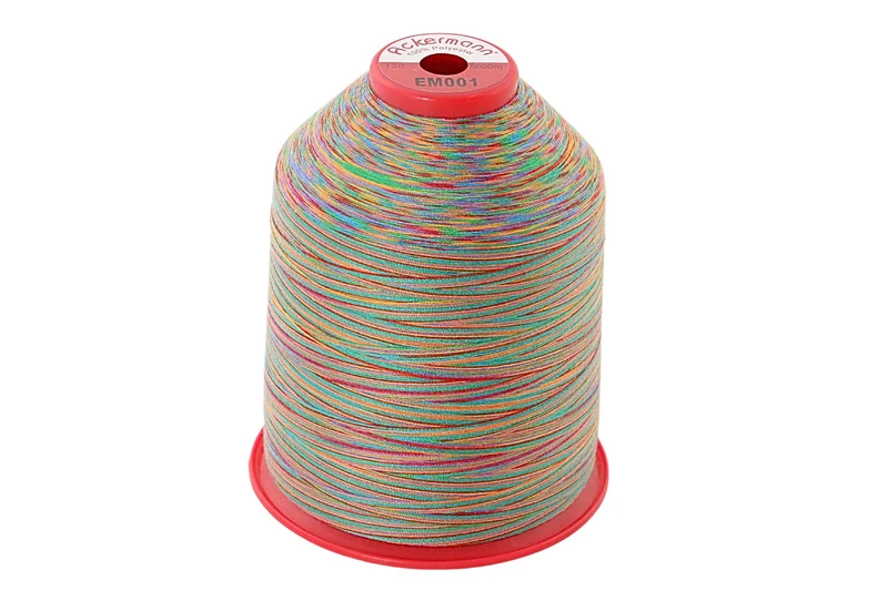 1x 5.000m ACKERMANN ELEGANT 120, 100% Polyester, Stärke 120, Farbauswahl