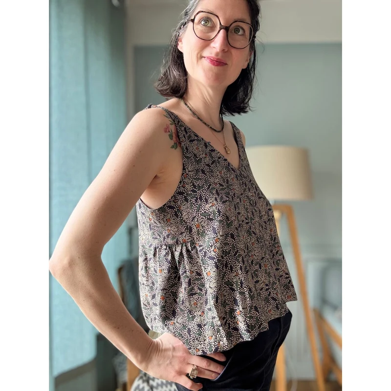 Schnittmuster Ebook Trägertop & -kleid MIMI