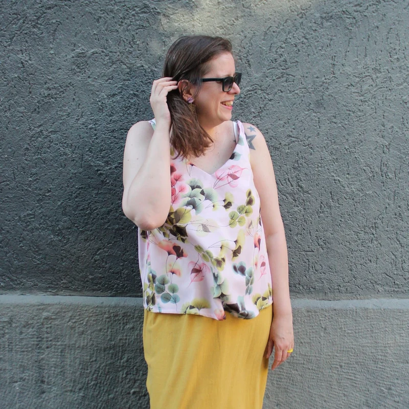 Schnittmuster Ebook Trägertop & -kleid MIMI