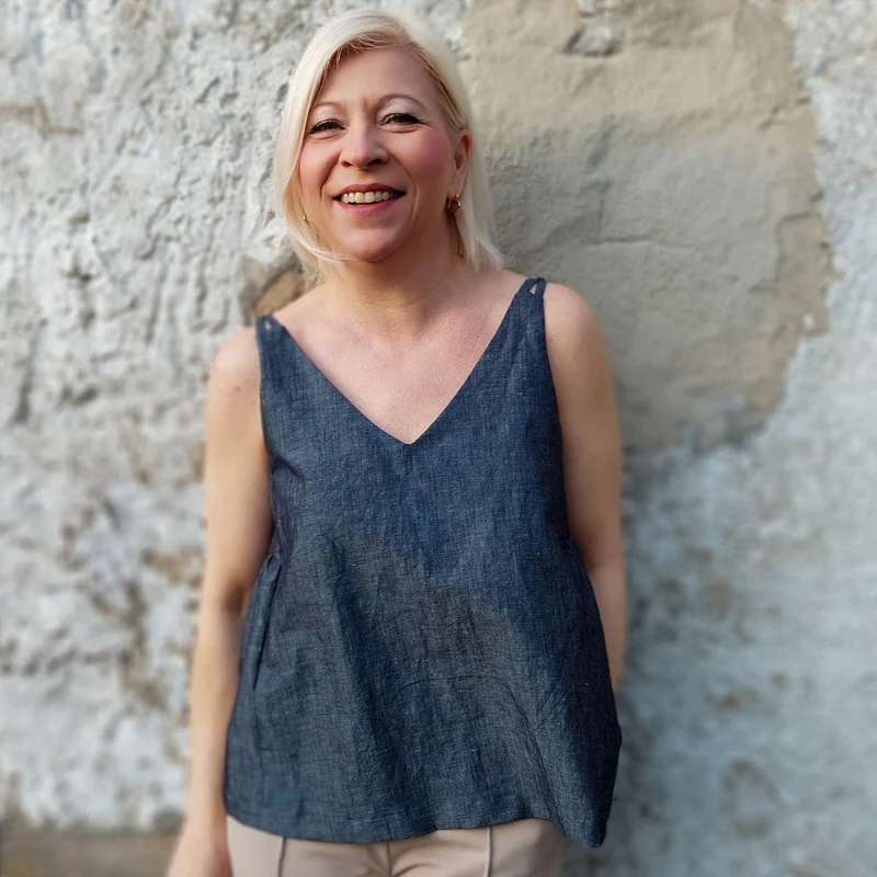 Schnittmuster Ebook Trägertop & -kleid MIMI