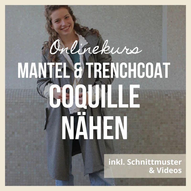 Schnittmuster Ebook Mantel Coquille