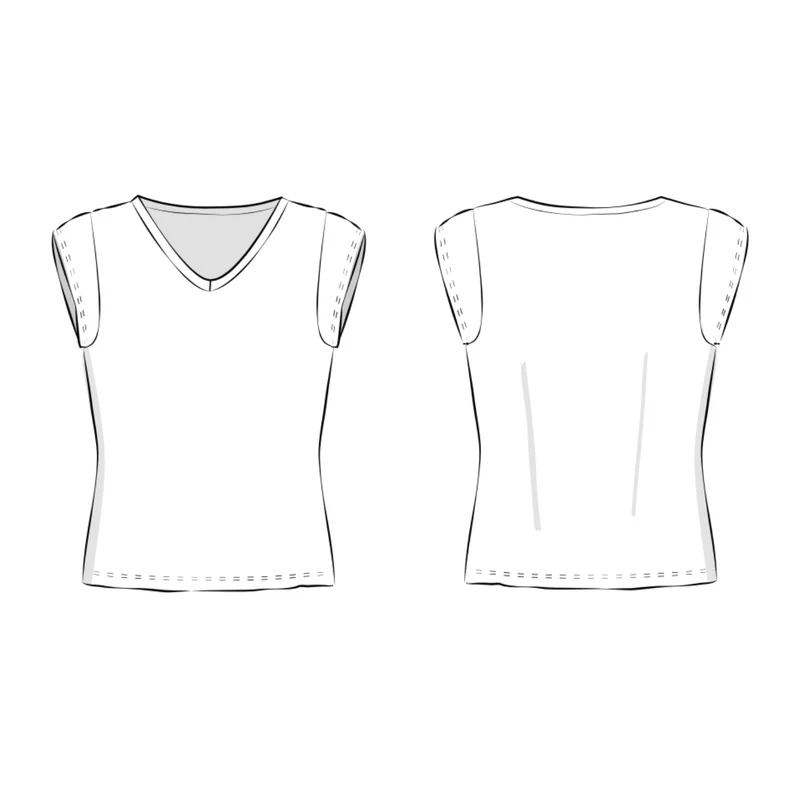 Schnittmuster Ebook Shirt/Schlauchkleid Amy