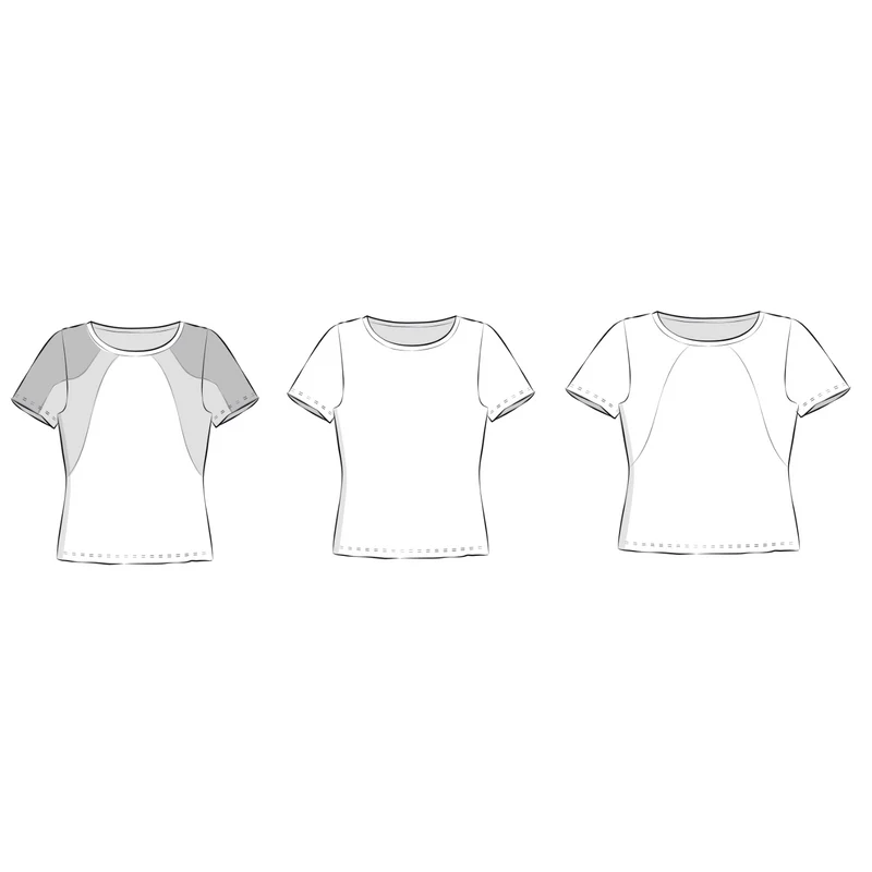 Schnittmuster Ebook Shirt/Schlauchkleid Amy