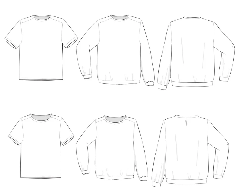 Schnittmuster Ebook Basic Shirt für Frauen & Männer