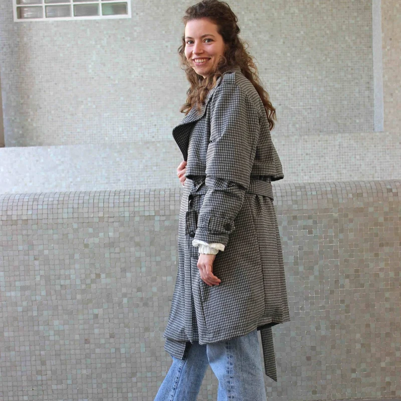 Onlinekurs "Mantel & Trenchcoat COQUILLE nähen"
