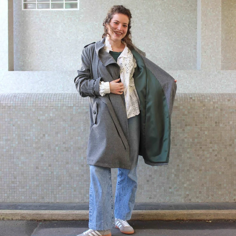 Onlinekurs "Mantel & Trenchcoat COQUILLE nähen"