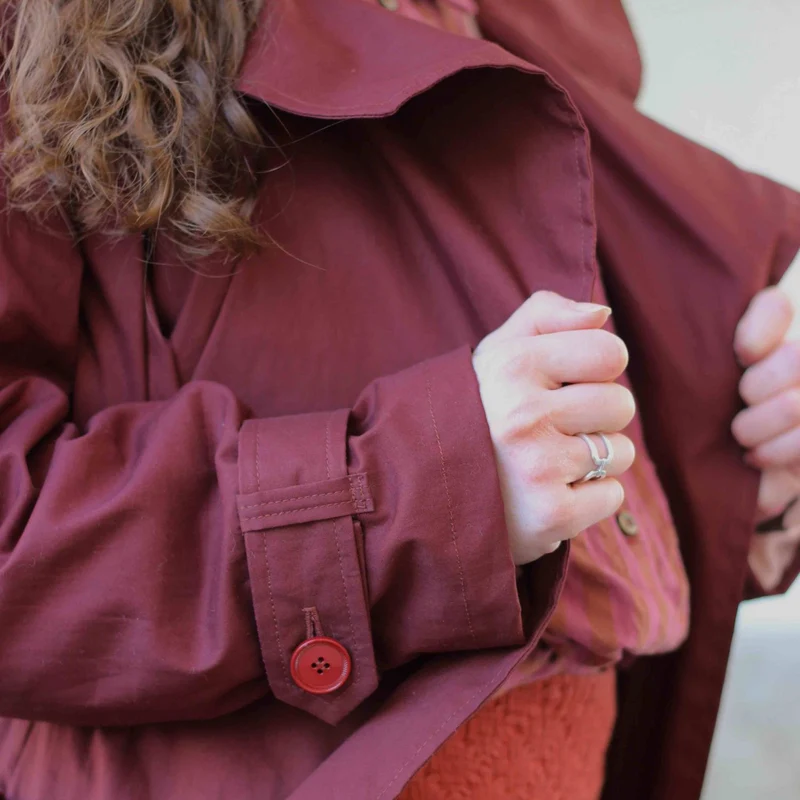 Onlinekurs "Mantel & Trenchcoat COQUILLE nähen"