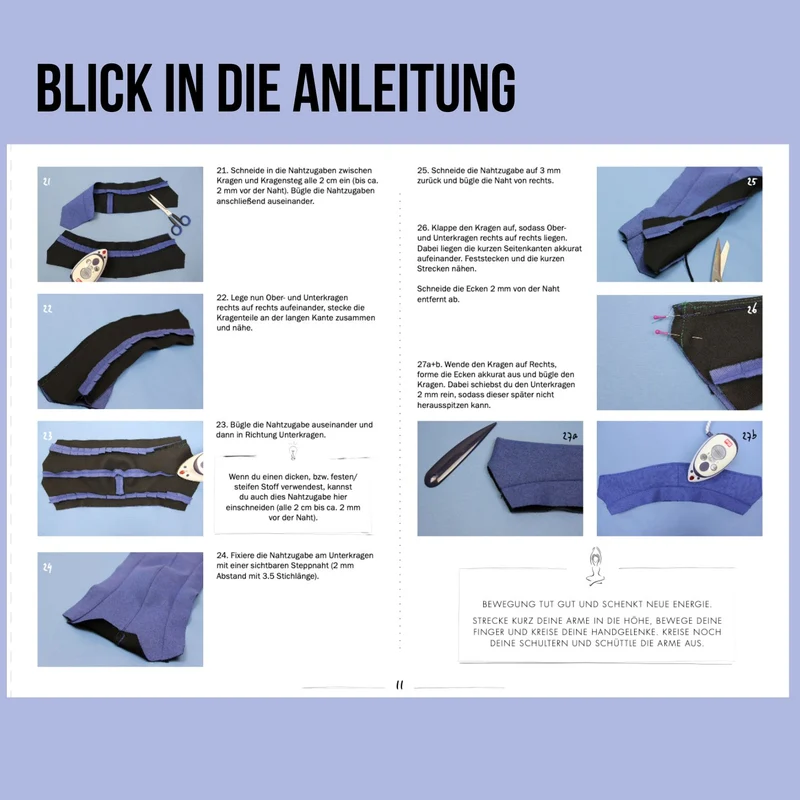 Schnittmuster Ebook Blazer ANOUK