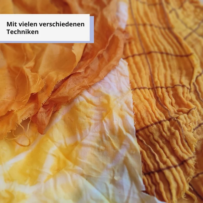 Onlinekurs "Stoffe färben"
