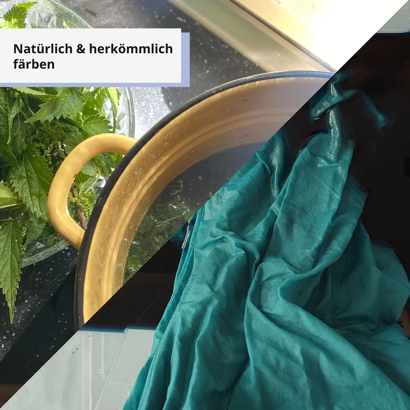 Onlinekurs "Stoffe färben"