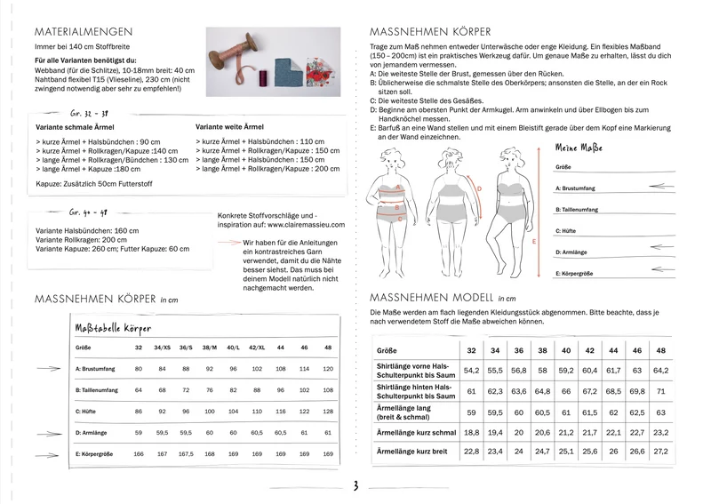 Schnittmuster Ebook Shirt Matice