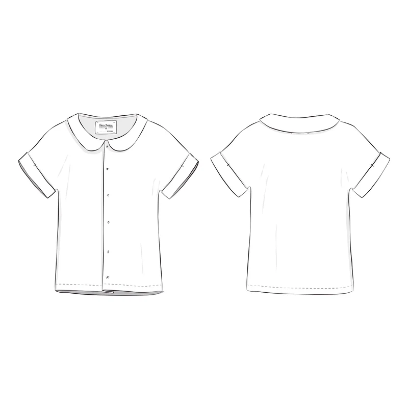 Schnittmuster Ebook Bluse Iris