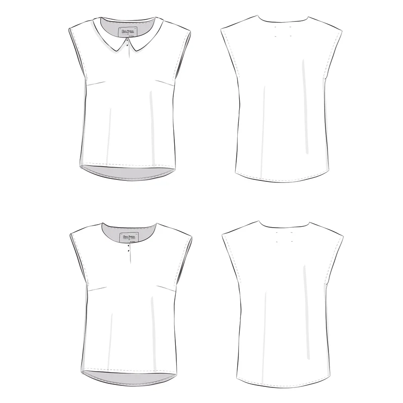Schnittmuster Ebook Bluse Flotteur