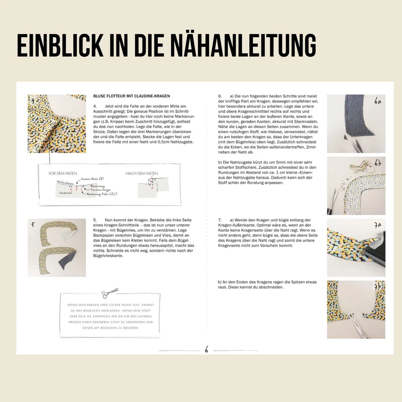 Schnittmuster Ebook Bluse Flotteur