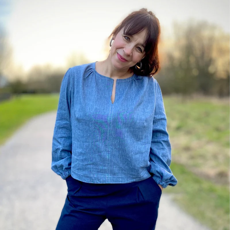 Onlinekurs "Bluse FLAIR nähen"