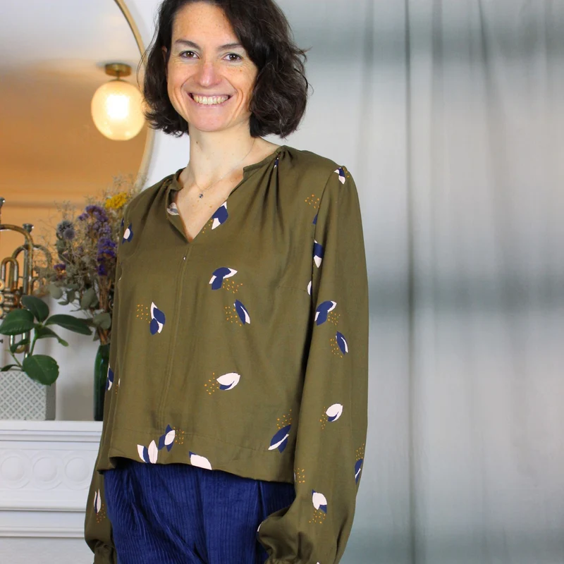 Onlinekurs "Bluse FLAIR nähen"
