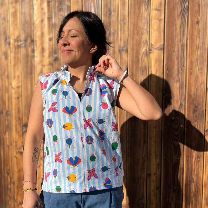 Onlinekurs "Bluse FLAIR nähen"