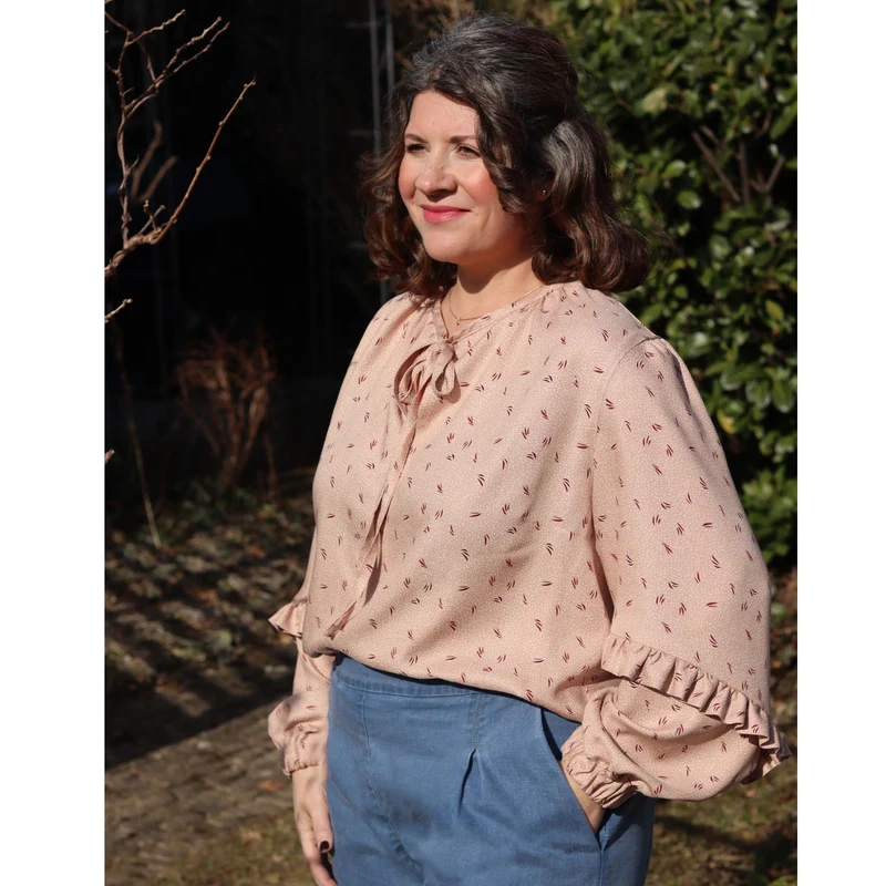 Onlinekurs "Bluse FLAIR nähen"