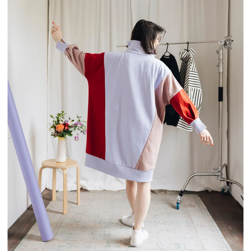 Onlinekurs "Sweatshirt & Kleid LABOUM nähen"