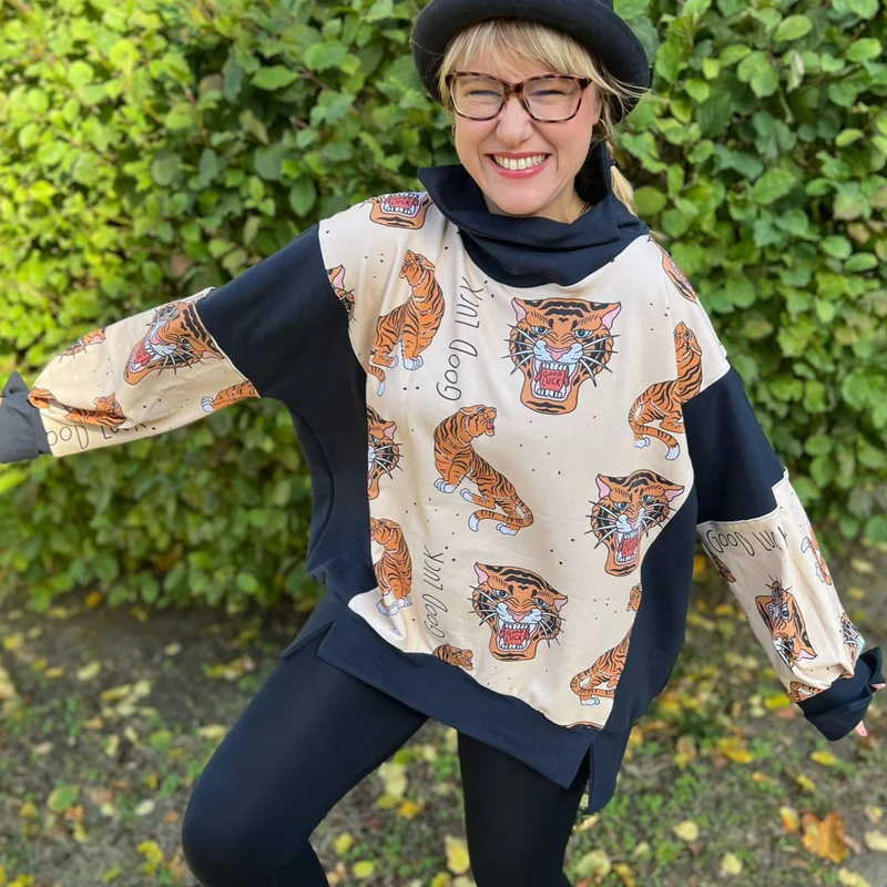 Onlinekurs "Sweatshirt & Kleid LABOUM nähen"