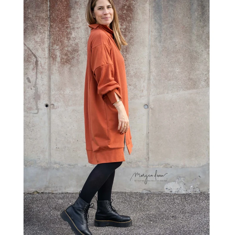Onlinekurs "Sweatshirt & Kleid LABOUM nähen"