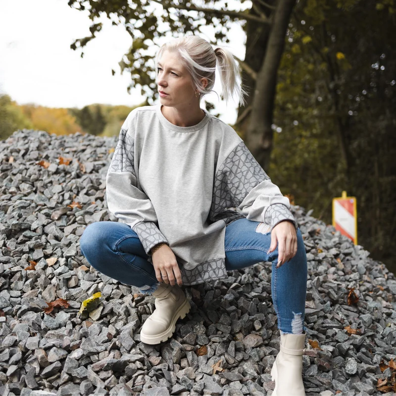 Onlinekurs "Sweatshirt & Kleid LABOUM nähen"